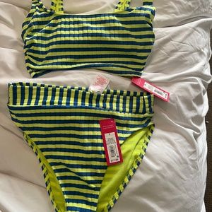 Neon swimsuit